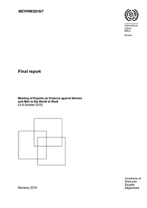 Meeting of Experts on Violence Against Women and Men in the World of Work report